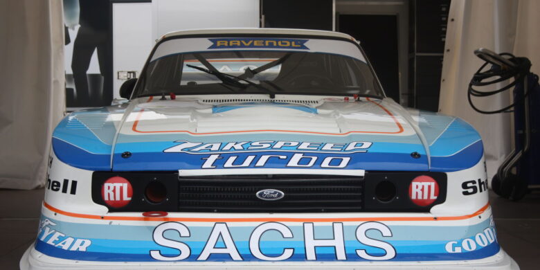 Erich Zakowski v roce 1978 prezentoval světu svůj neuvěřitelný Zakspeed Ford Capri Turbo pro šampionát DRM (foto: Roman Klemm)