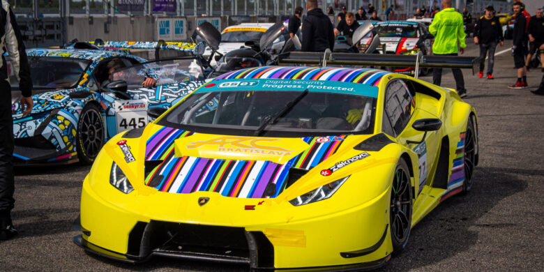 Adam Konopka (Sk) Lamborghini Huracene GT3 - Zeknova Carboniacup 2024 ©D. Belica