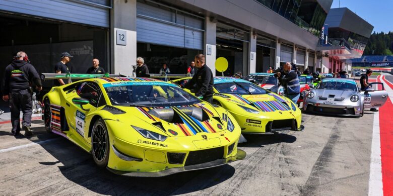 ARC Bratislava s Lamborghini Huracene GT3 - Eset Cup Series 2024 P. Frýba