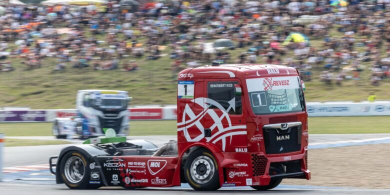 Norbert Kiss (H) vítěz FIA ETRC 2024 v Mostě © Richard Kienberger