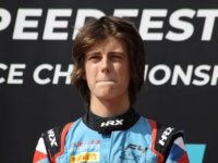 Max Karhan na Racing journal Speed Festu 2025 V. Rožánek