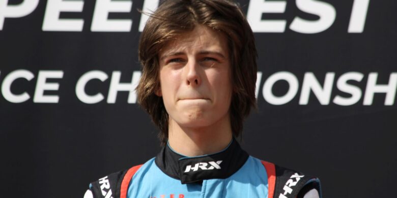 Max Karhan na Racing journal Speed Festu 2025 V. Rožánek