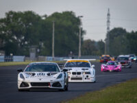 Pavel Sovička Lotus Emira GT4 vs Martin Toth BMW M3 GTR - Carboniacup Slovakia Ring © D. Belica