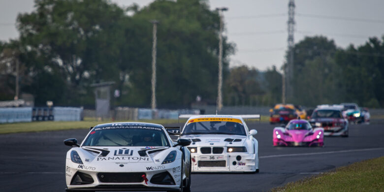 Pavel Sovička Lotus Emira GT4 vs Martin Toth BMW M3 GTR - Carboniacup Slovakia Ring © D. Belica