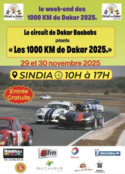 Plakát na závod 1000 km Dakar 2025